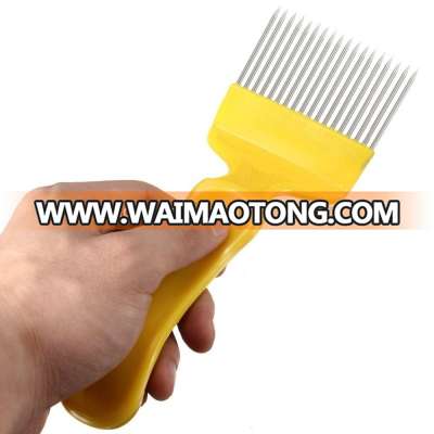 Scratcher Bee Beekeeping Honey Tools Yellow Comb Uncapping Fork